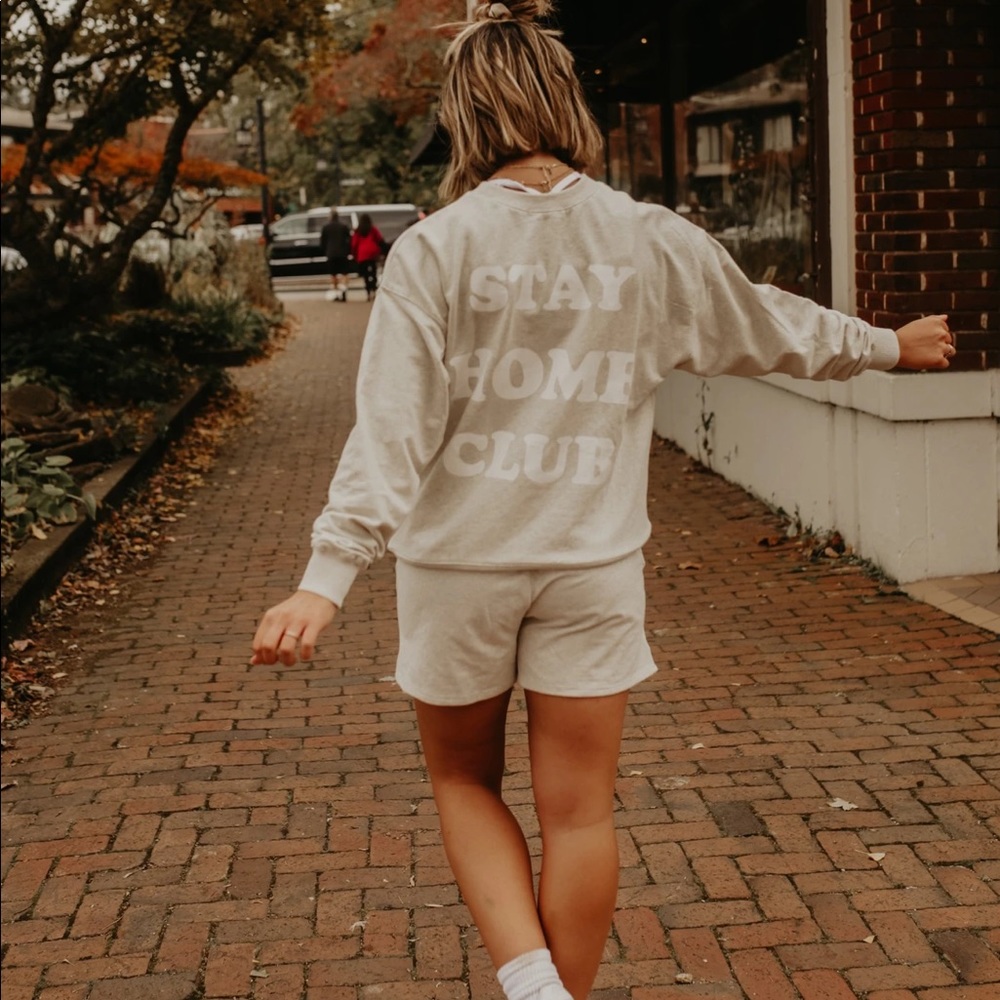 Matching loungewear short set